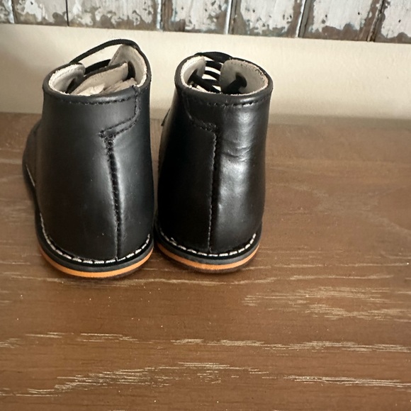 Josmo Baby Toddler/Walking Shoes First Walker Black Shoes Size 6 Lace Up - Picture 3 of 5